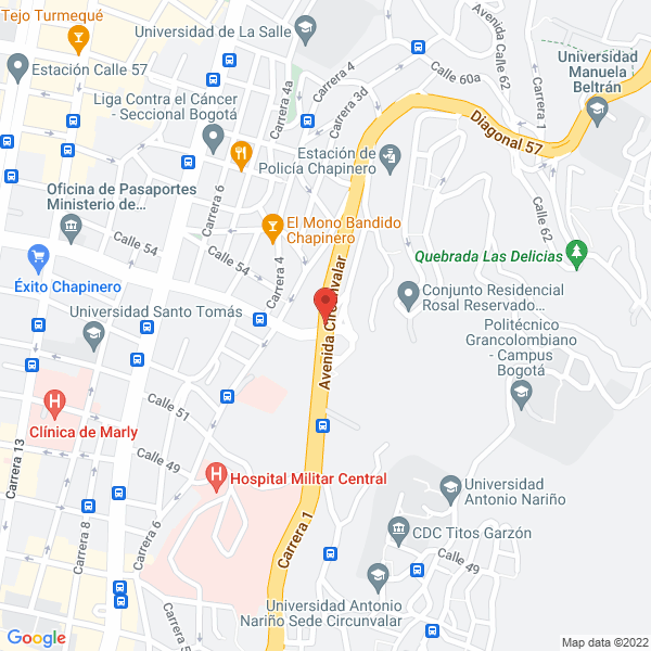Mapa de Proyectos E Interventorias Ltda.