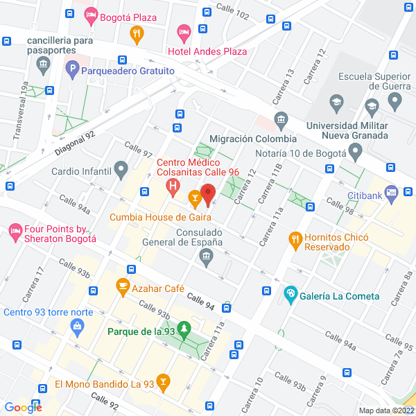 Mapa de Proyectos Especiales 360 S.A.S.