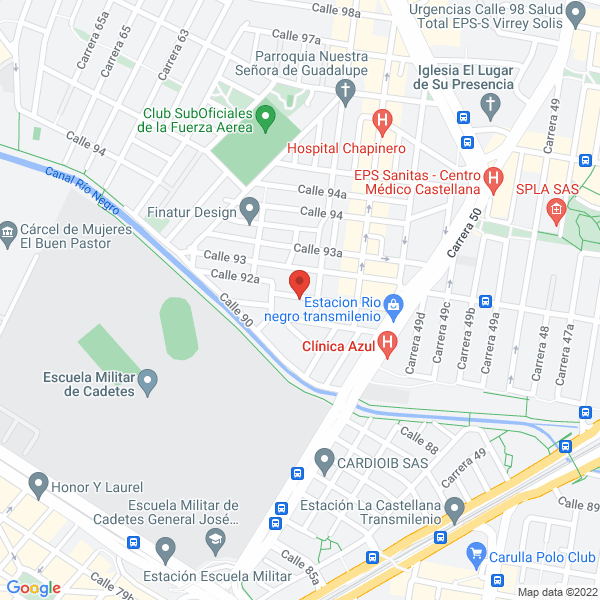 Mapa de Proyectos Y Construcciones Asociados S.A.S.