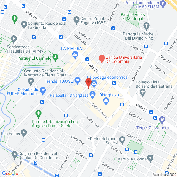 Mapa de Comercializadora Internacional Marulan Group E.U.