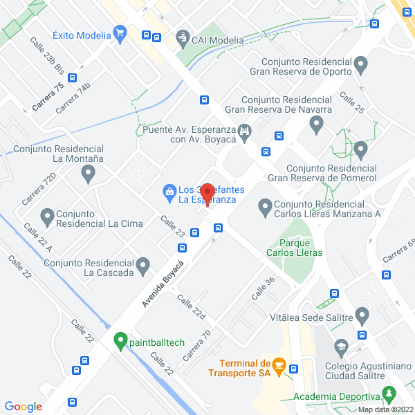 Mapa de Comercializadora L Y T E.U