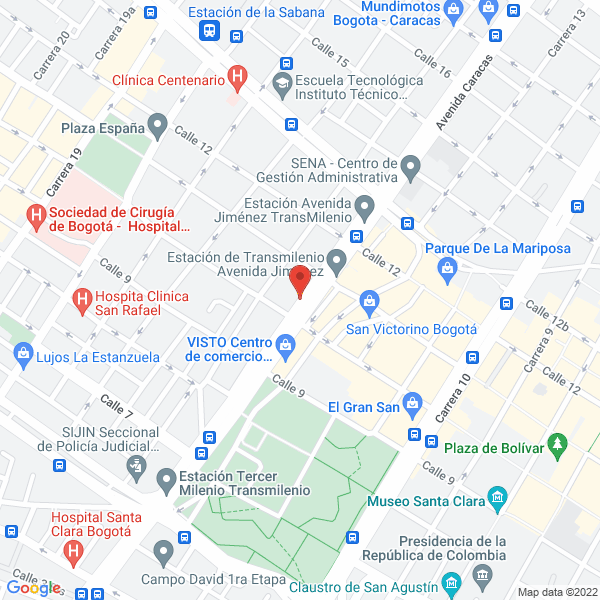 Mapa de Comercializadora Lucas Ltda.
