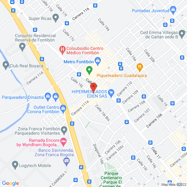 Mapa de Rectificadoras De Culatas Lhrc