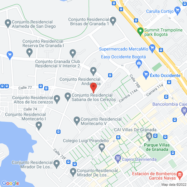 Mapa de Redetec Ltda.