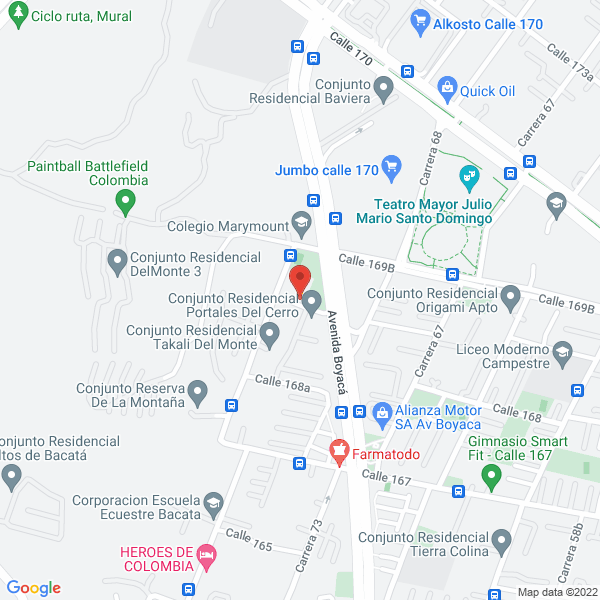 Mapa de Compañia De Consultoría Profesional