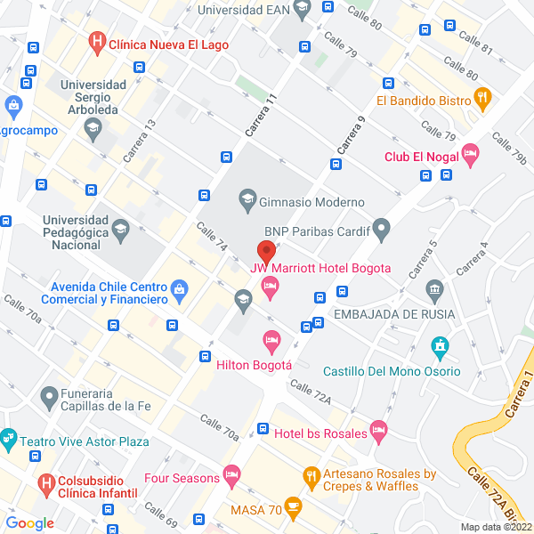 Mapa de Compañia Inversionista Colombiana S.A.S. Cicol S.A.S.