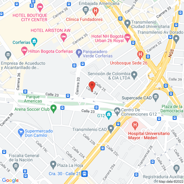 Mapa de Consorcio Intercol