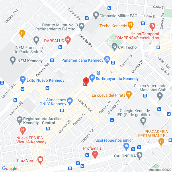 Mapa de Consorcio Models Jeans