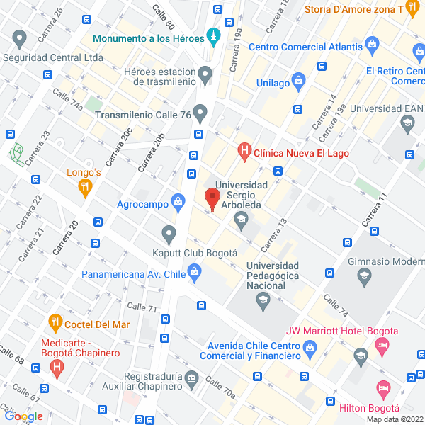 Mapa de Construas Ltda.