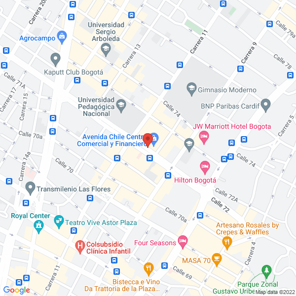 Mapa de Constructural Ltda.