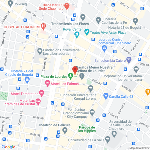 Mapa de Construecko S.A.S.