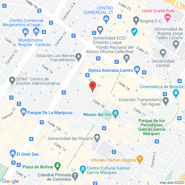 Mapa de Consultorío Jurídico