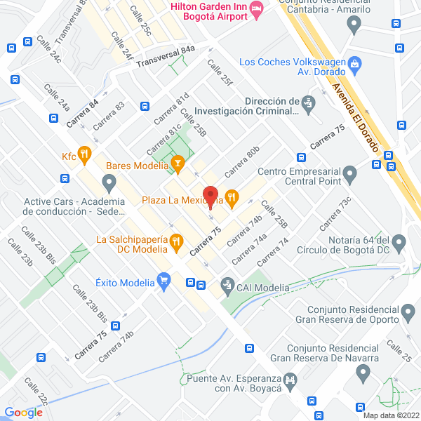 Mapa de Restaurante Cevichería La Bahía