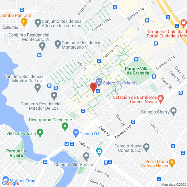 Mapa de Restaurante Surtimenú