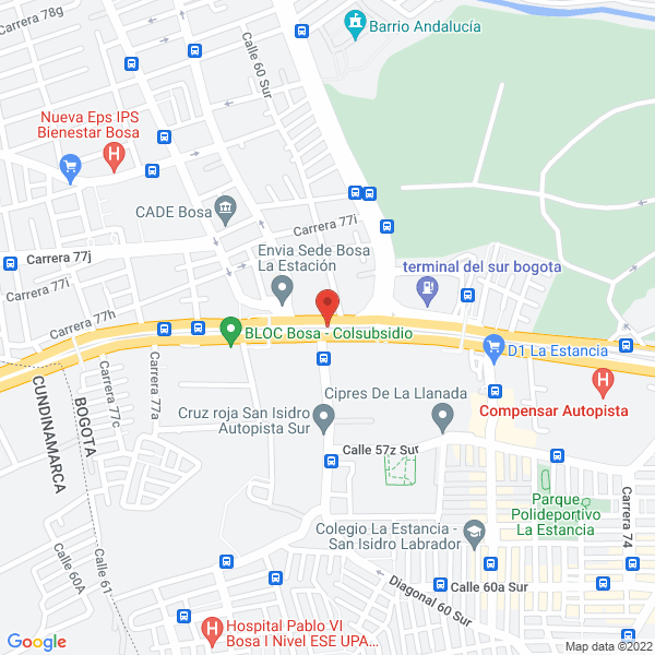Mapa de Saldo La Estación