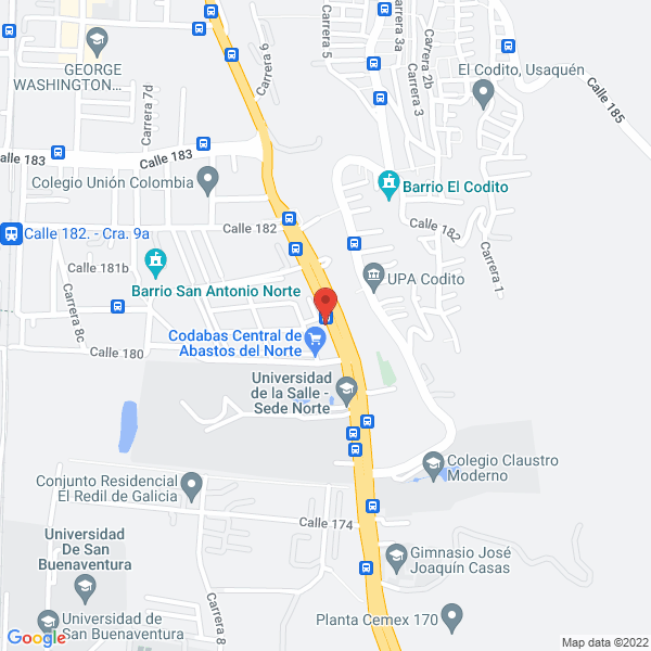 Mapa de Samal Ltda