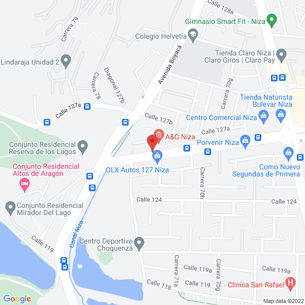 Mapa de Clínica Veterinaria San Marcos De León