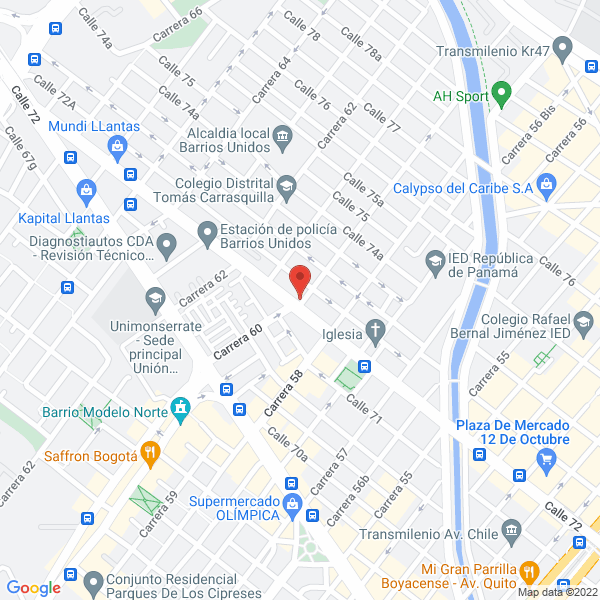 Mapa de Segurexco