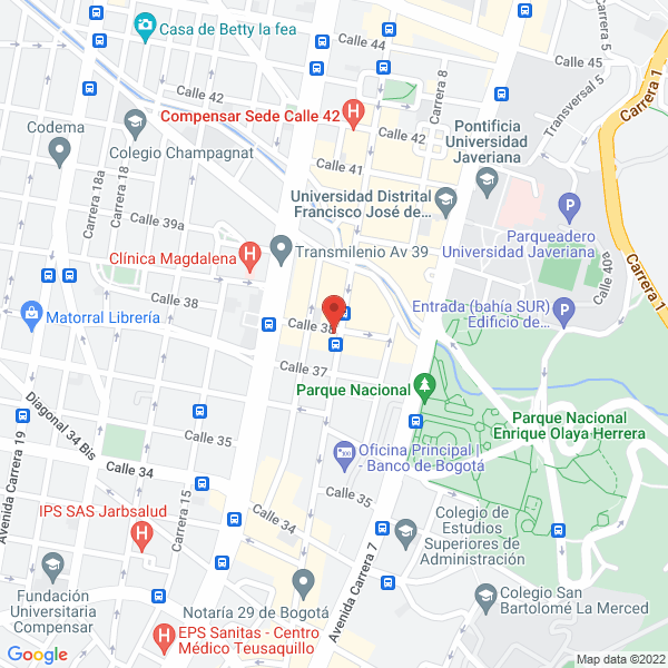 Mapa de Setinge Ltda.