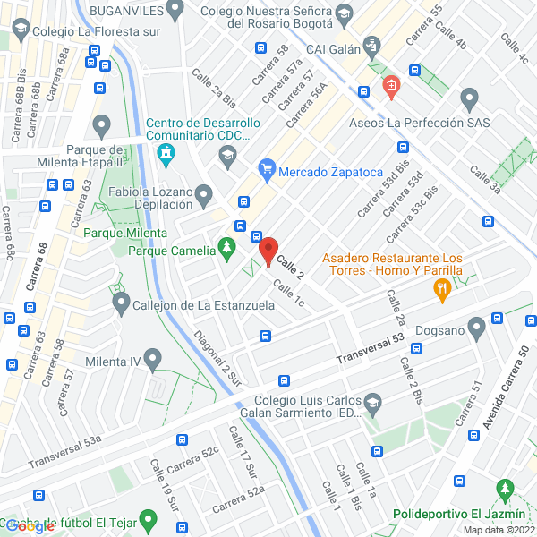 Mapa de Sevi Teléfonos