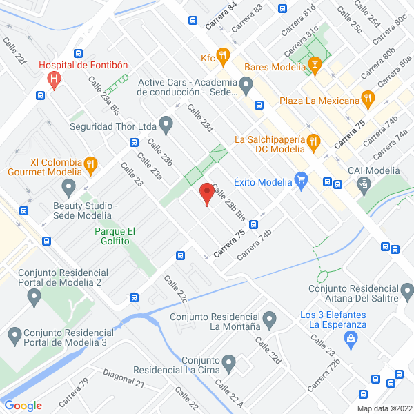 Mapa de Sisteg Ltda.