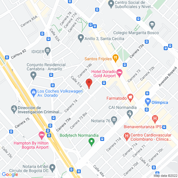 Mapa de Sistema Integrado Zue