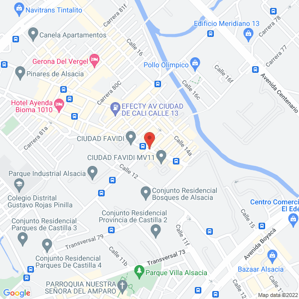 Mapa de Sistema Vida Colombia S.A.