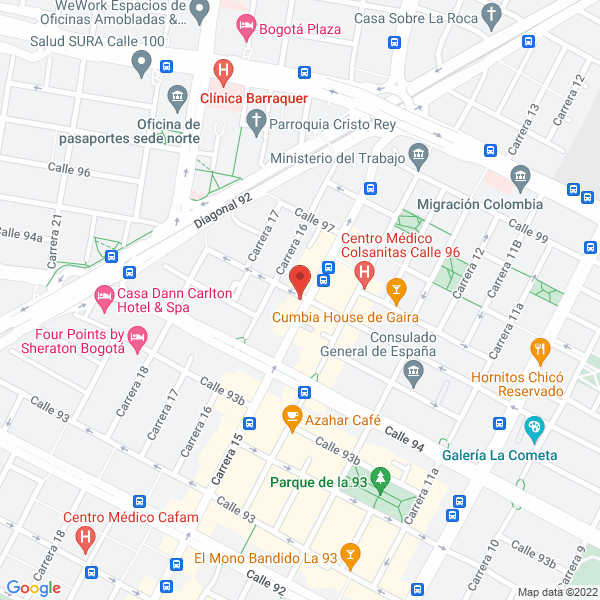 Mapa de Sistemas Y Asesorias De Construccion S.A.Ingenieros Arquitectos