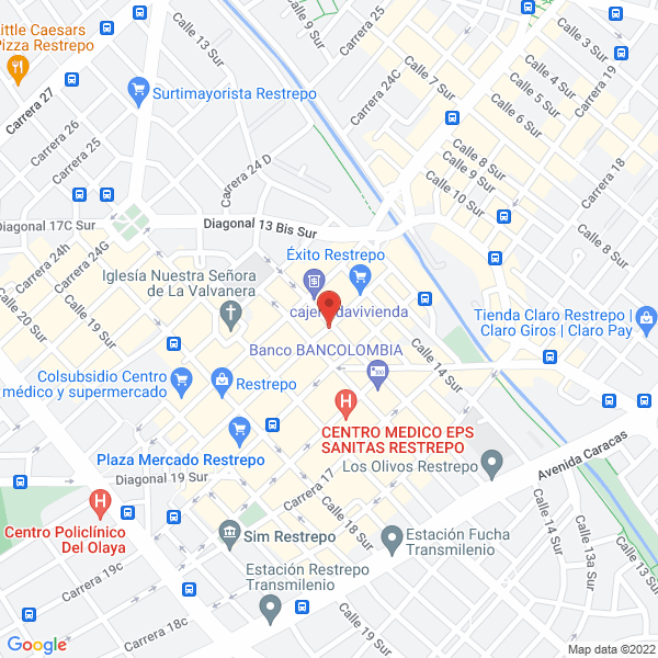 Mapa de Smoking Cristian
