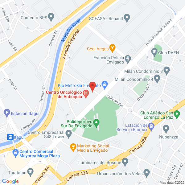 Map of Solsuole S.A.