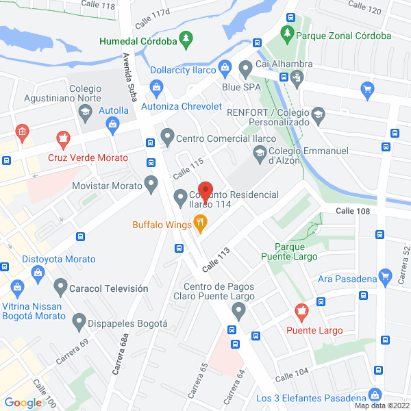 Mapa de Super Renta Car