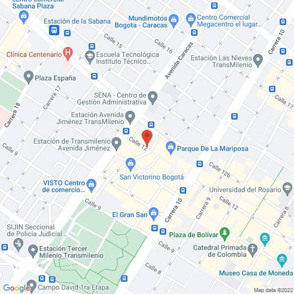 Mapa de Surtitodo Mayorista
