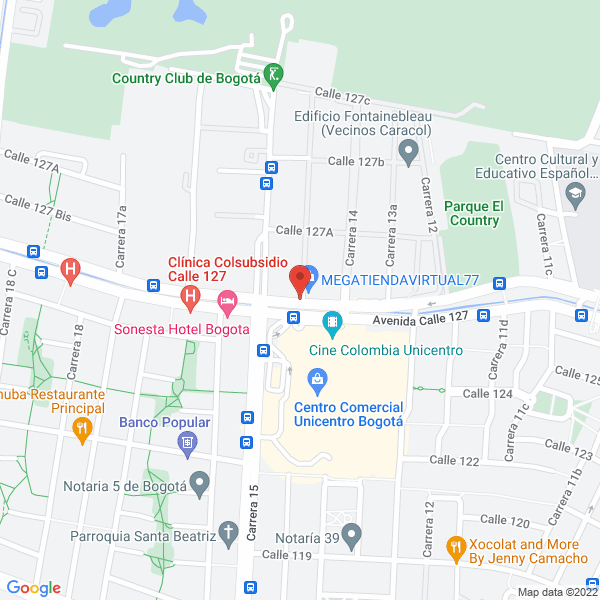 Mapa de Tecnologia Y Gestion Deuna. Com. S.A.S