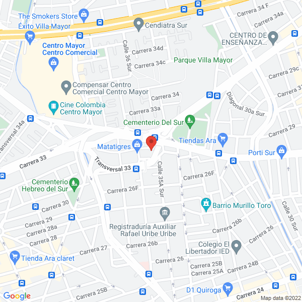 Mapa de Tejas Plásticas Punto De Venta La 32