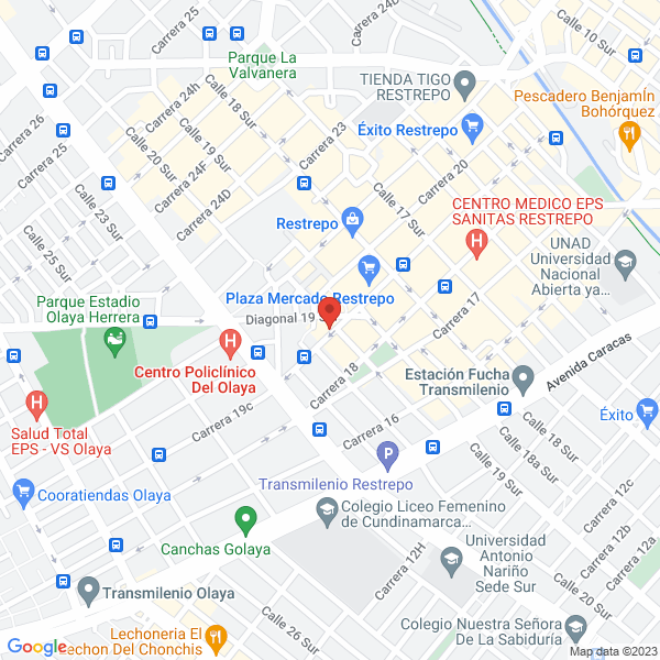 Mapa de Credirey