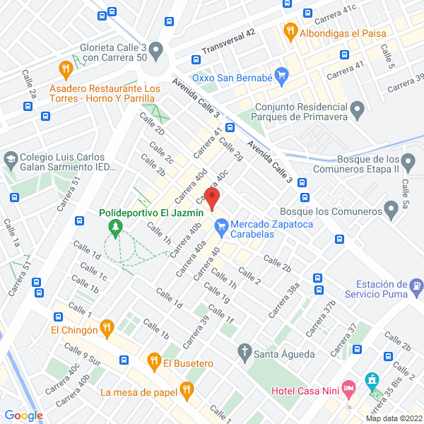 Mapa de Ctr Master