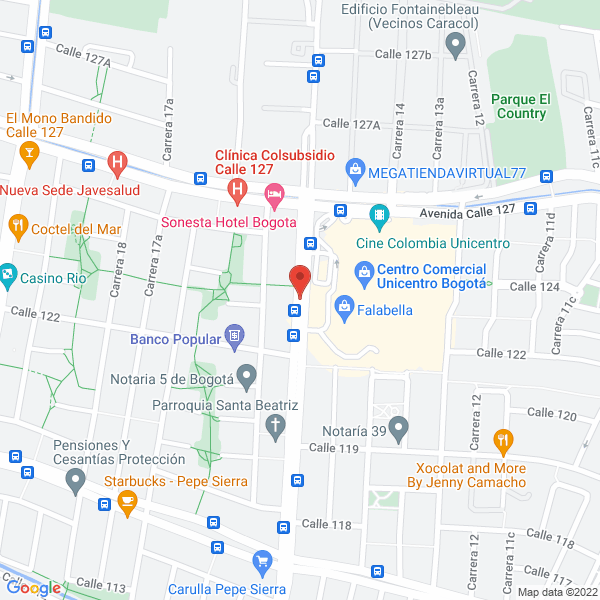 Mapa de Textiles Y Confecciones Marquis Ltda.