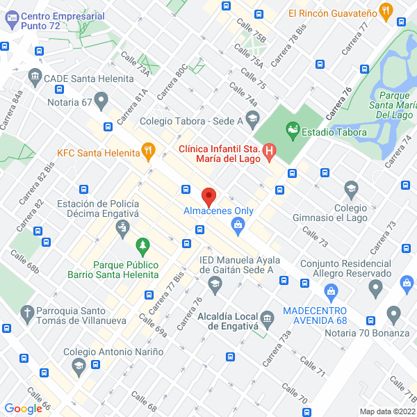 Mapa de Transportes Turino Ltda.