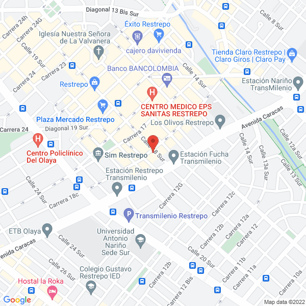 Mapa de Udio Lujos M.A.
