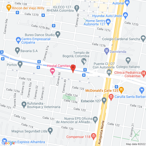 Mapa de Vásquez Vásquez Orlando
