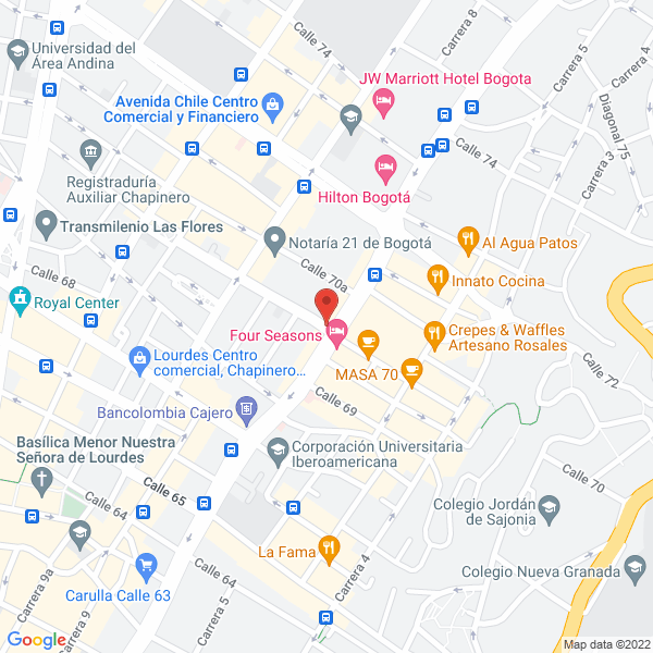 Mapa de Vclub S.A.S.