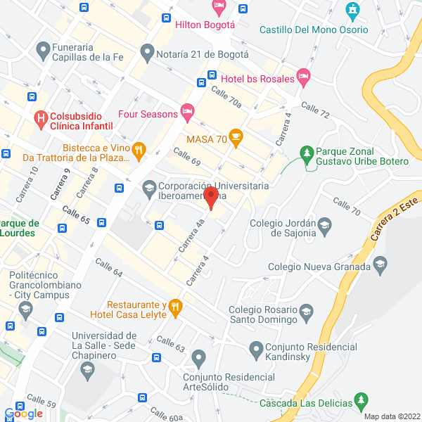 Mapa de D Justicia