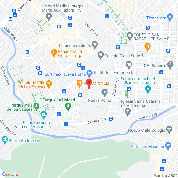Mapa de Decoramos Con Yeso