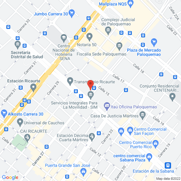 Mapa de Deily'S Restaurante