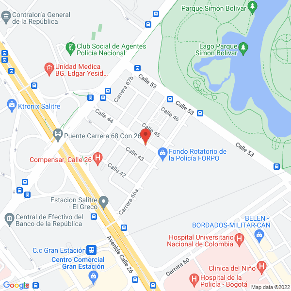 Mapa de Delta Asesores De Seguros Ltda