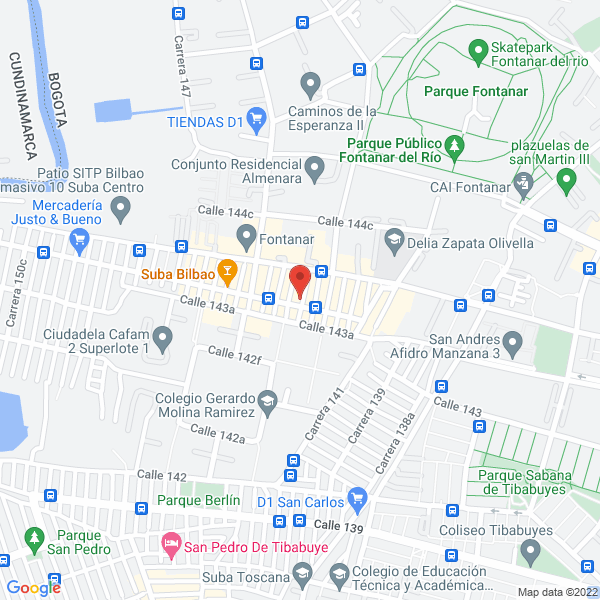 Mapa de Depósito Y Ferreteria J & M