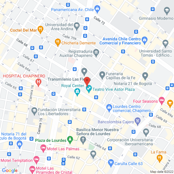Mapa de Dereser Y Cía. S.A.S.