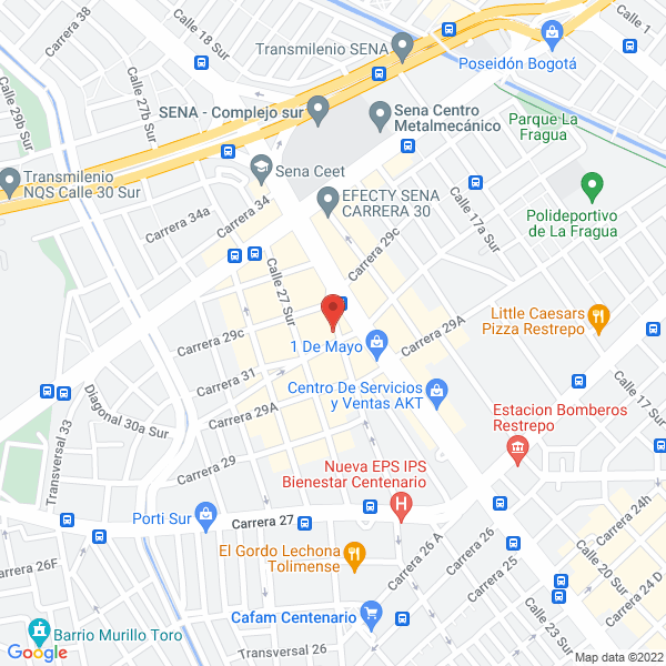 Mapa de Colpán Ltda.