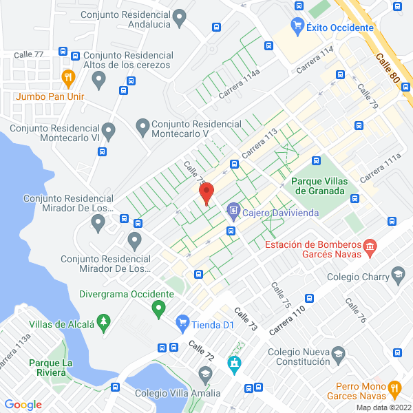 Mapa de Comercializadora G & G Ltda.