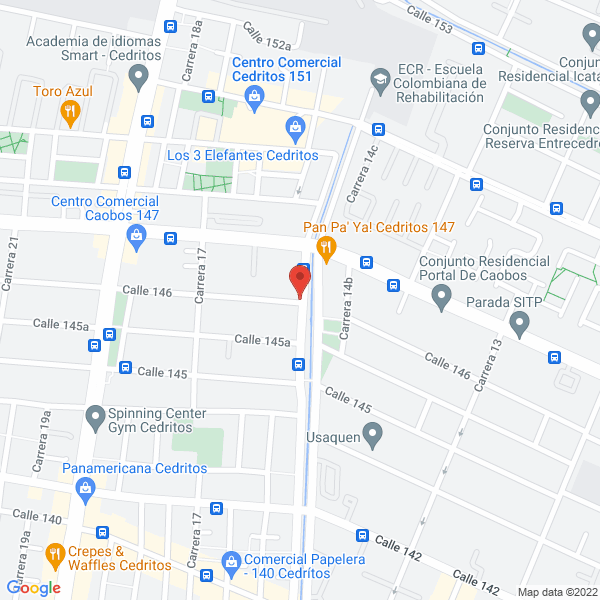 Mapa de Comercializadora Internacional Jadel E.U.
